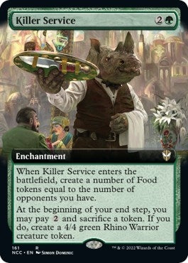 Killer Service (Extended Art) (161) (NCC)