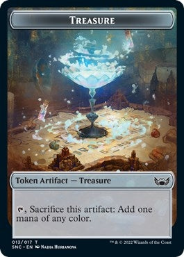 Treasure (013) // Fish Double-Sided Token (13 // 4) (SNC)