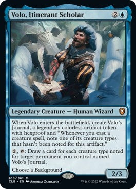 Volo, Itinerant Scholar (103) (CLB)