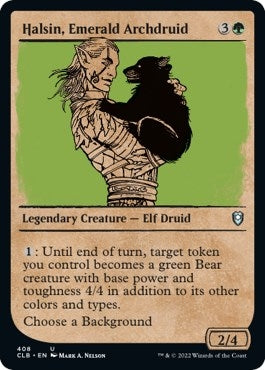 Halsin, Emerald Archdruid (Showcase) (408) (CLB)