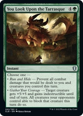 You Look Upon the Tarrasque (262) (CLB)