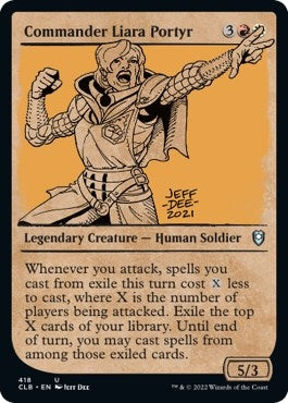 Commander Liara Portyr (Showcase) (418) (CLB)