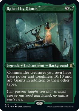 Raised by Giants (Foil Etched) (520) (CLB)