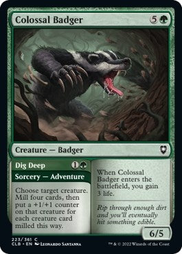 Colossal Badger (223) (CLB)