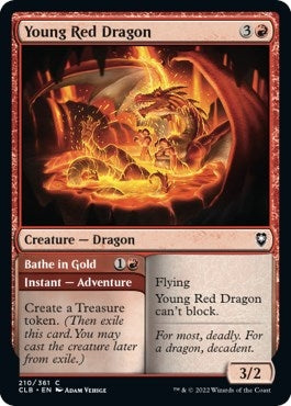 Young Red Dragon (210) (CLB)