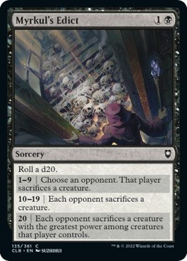 Myrkul's Edict (135) (CLB)