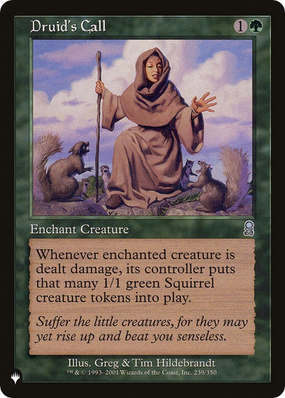 Druid's Call (239/350) (LIST)