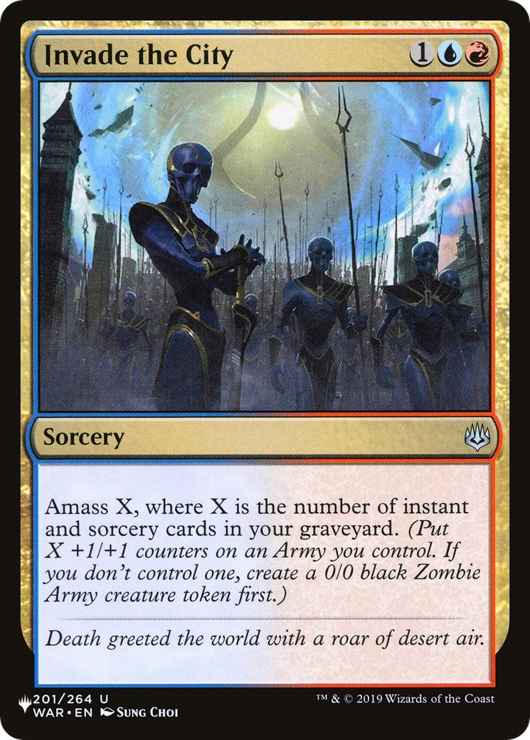 Invade the City (201/264) (LIST)