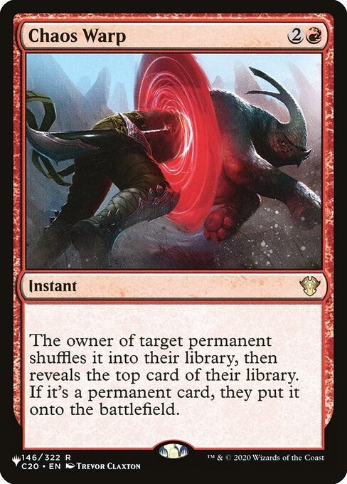 Chaos Warp (C20) (146) (LIST)