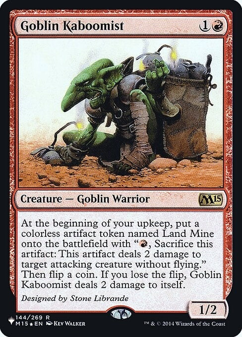 Goblin Kaboomist (144) (LIST)