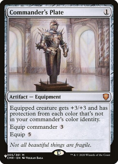 Commander's Plate (305/361) (LIST)