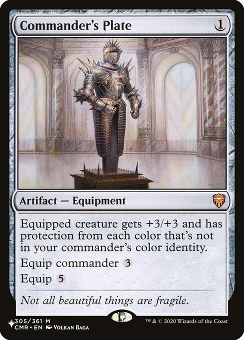 Commander's Plate (305/361) (LIST)