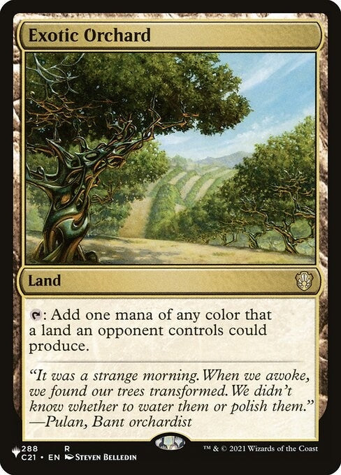 Exotic Orchard (C21) (288) (LIST)