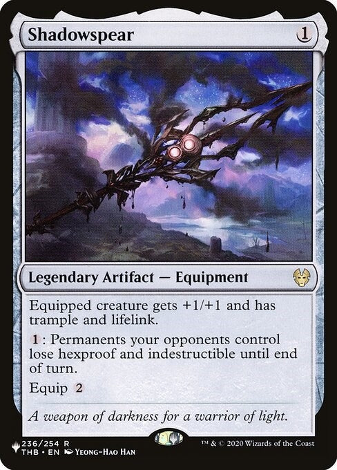 Shadowspear (236) (LIST)