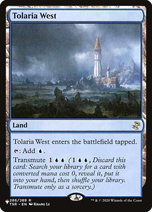 Tolaria West (TSR) (286) (LIST)