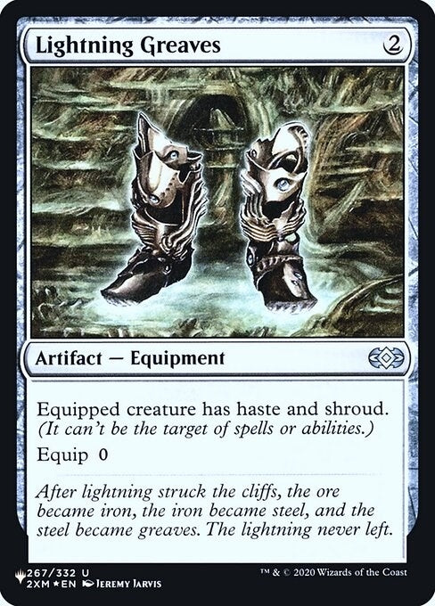 Lightning Greaves (2XM) (267) (LIST)
