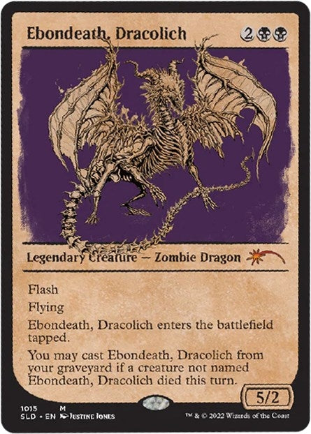 Ebondeath, Dracolich (Showcase) (1014) (SLD)
