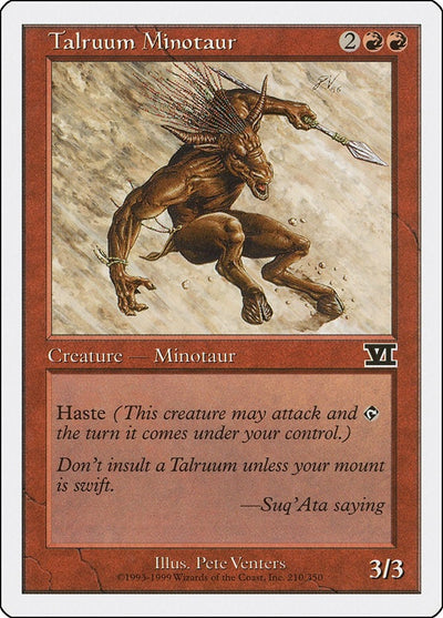 Talruum Minotaur (210) (6ED)