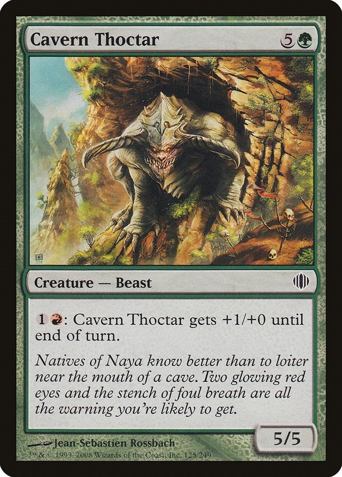Cavern Thoctar (125) (ALA)
