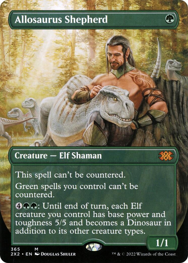 Allosaurus Shepherd (Borderless) (365) (2X2)