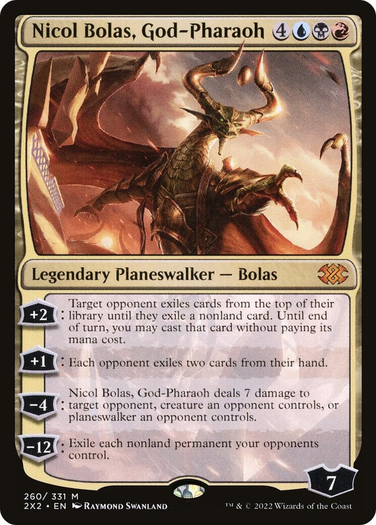 Nicol Bolas, God-Pharaoh (260) (2X2)