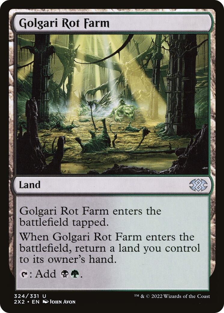 Golgari Rot Farm (324) (2X2)