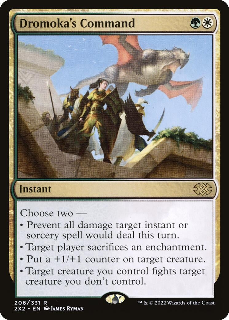 Dromoka's Command (206) (2X2)