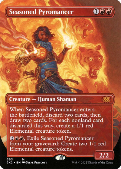 Seasoned Pyromancer (Borderless) (363) (2X2)