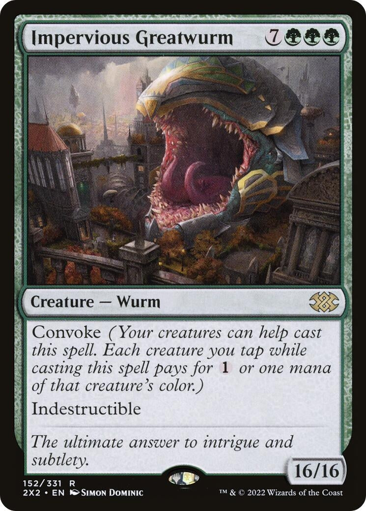 Impervious Greatwurm (152) (2X2)