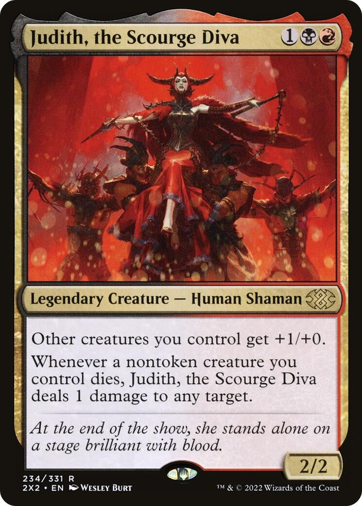 Judith, the Scourge Diva (234) (2X2)