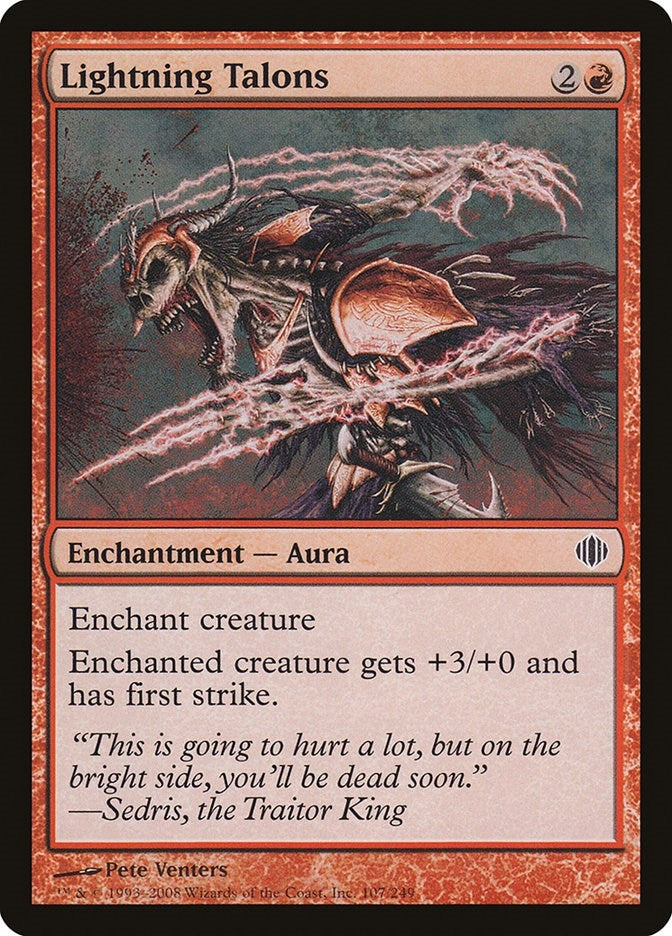 Lightning Talons (107) (ALA)