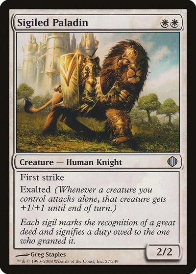Sigiled Paladin (27) (ALA)