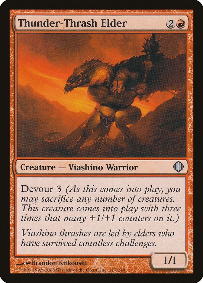 Thunder-Thrash Elder (117) (ALA)