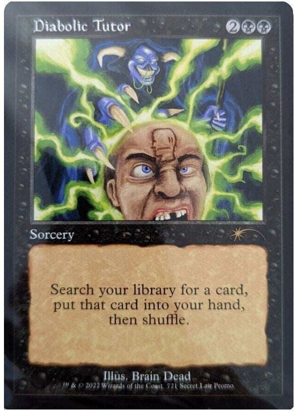 Diabolic Tutor (721) (721) (SLD)