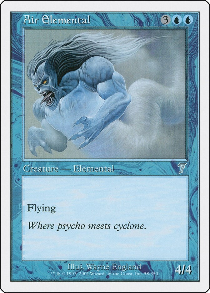 Air Elemental (58) (7ED)