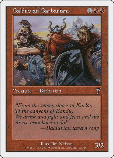 Balduvian Barbarians (173) (7ED)