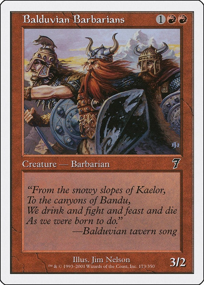 Balduvian Barbarians (173) (7ED)