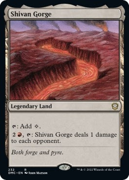 Shivan Gorge (232) (DMC)