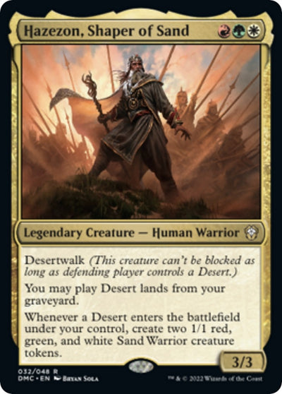 Hazezon, Shaper of Sand (32) (DMC)