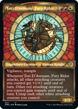 Tori D'Avenant, Fury Rider (Showcase) (322) (DMU)