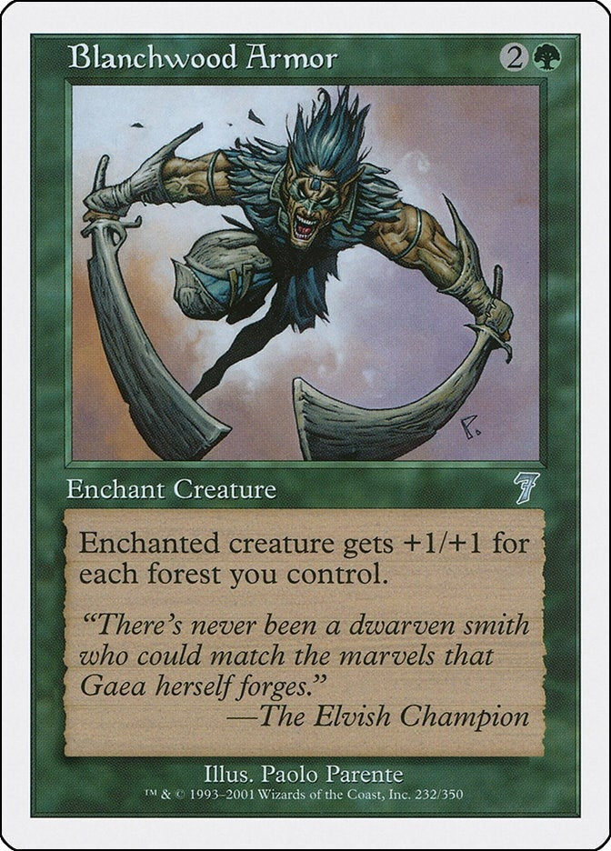 Blanchwood Armor (232) (7ED)