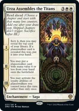 Urza Assembles the Titans (37) (DMU)