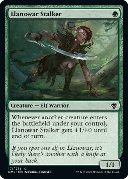 Llanowar Stalker (171) (DMU)