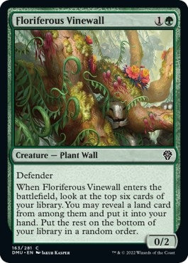 Floriferous Vinewall (163) (DMU)
