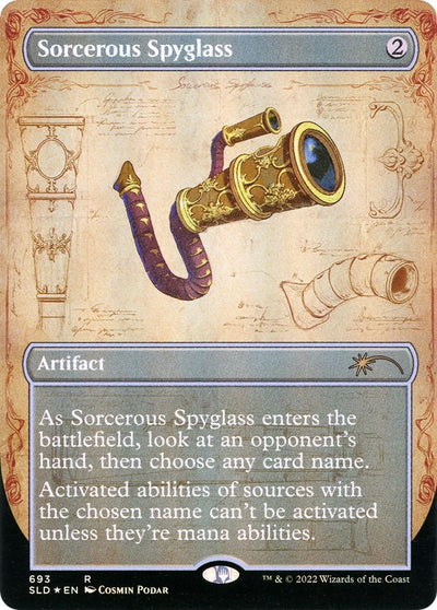 Sorcerous Spyglass (Borderless) (693) (SLD)