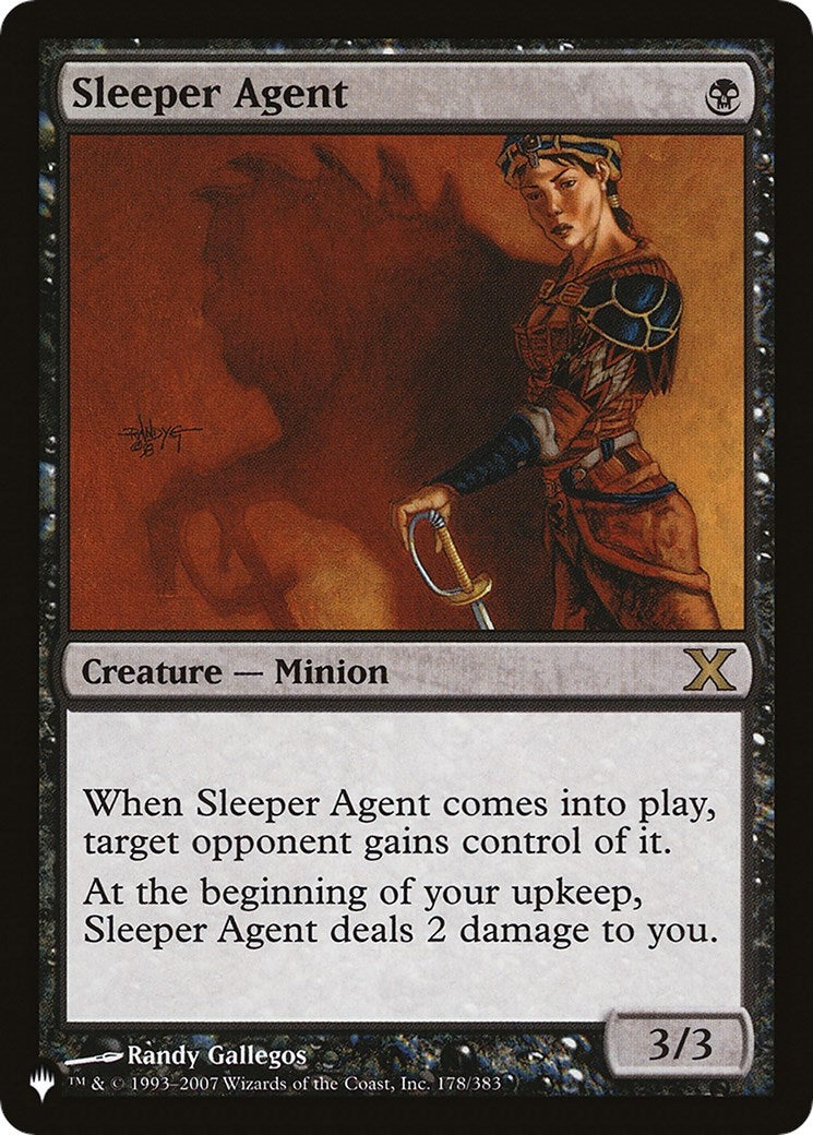 Sleeper Agent (178/383) (LIST)