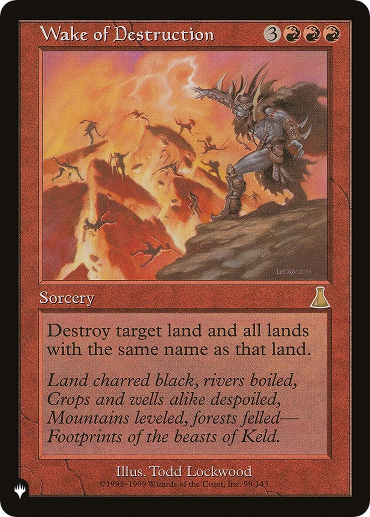 Wake of Destruction (99/143) (LIST)
