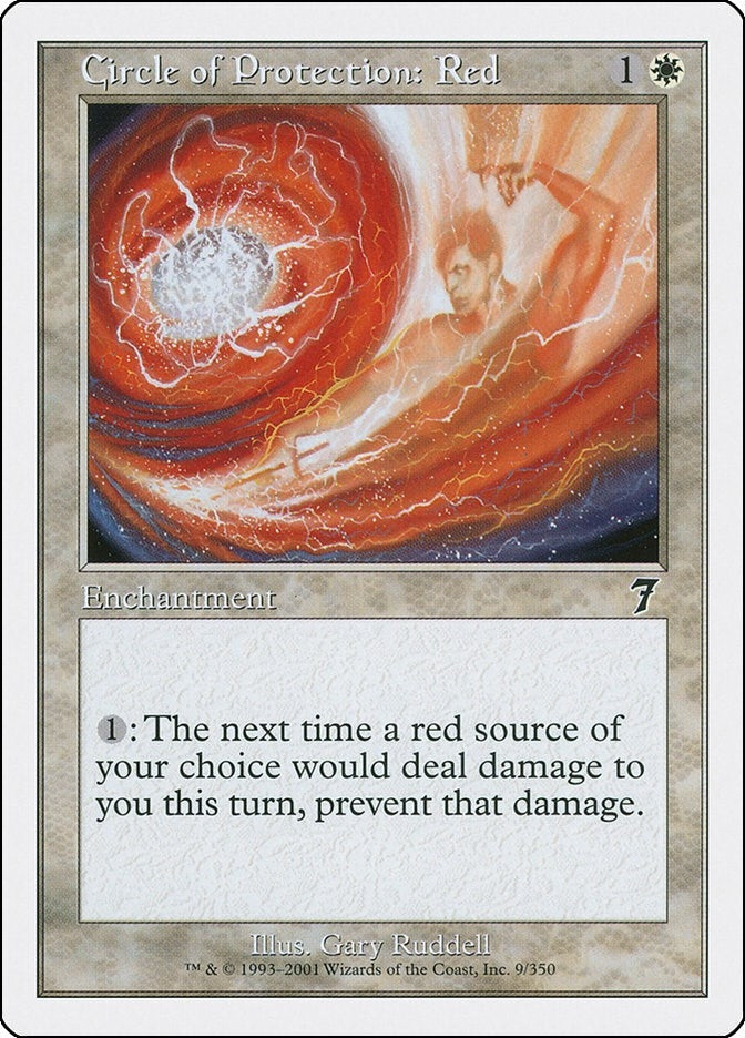 Circle of Protection: Red (9) (7ED)