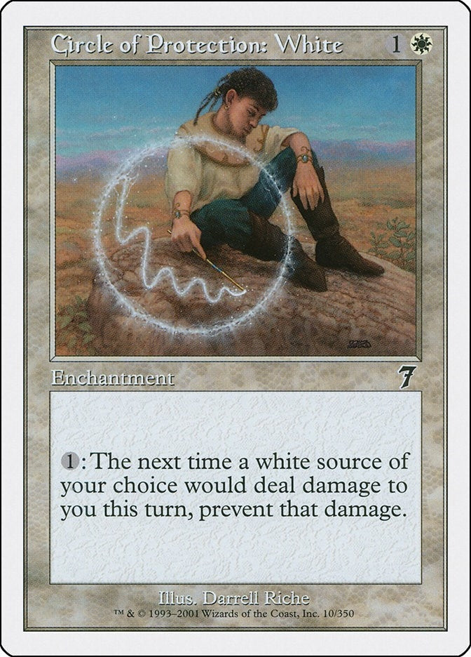Circle of Protection: White (10) (7ED)
