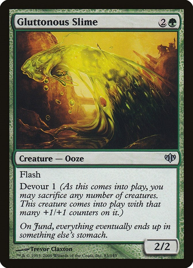 Gluttonous Slime (83) (CON)